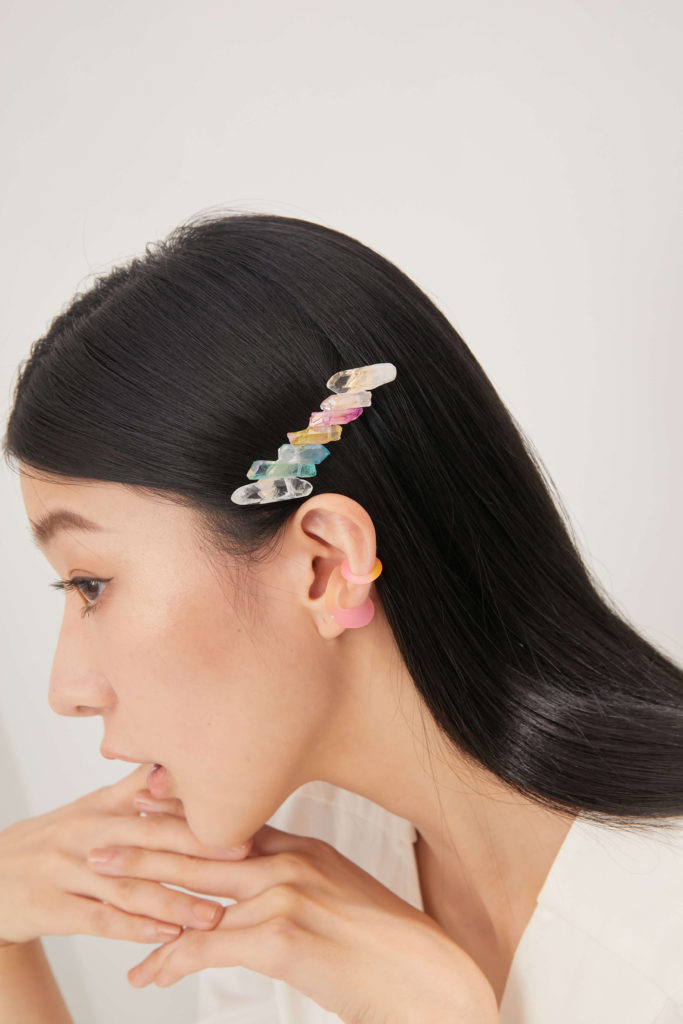 Eco安珂飾品，韓國耳環，彩色耳環，糖果色飾品，耳骨耳環