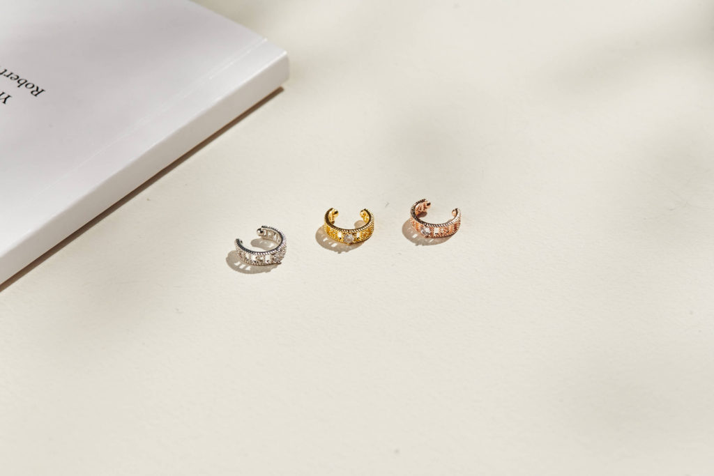Eco安珂飾品,韓國耳環,耳夾式耳環,耳骨夾,耳釦,耳骨耳環,耳窩耳環