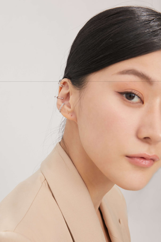 Eco安珂飾品，韓國飾品，鋯石耳環，夾式耳環，耳骨耳環，耳骨夾
