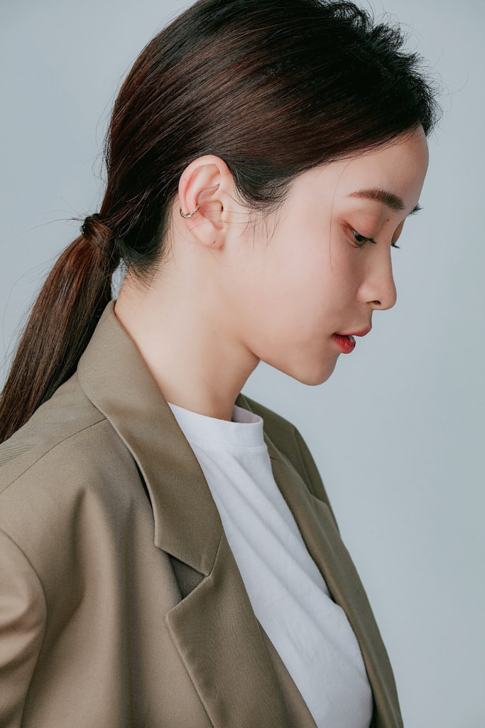 Eco安珂飾品，韓國耳環，夾式耳環，耳骨夾，耳釦，耳骨耳環，耳骨夾搭配