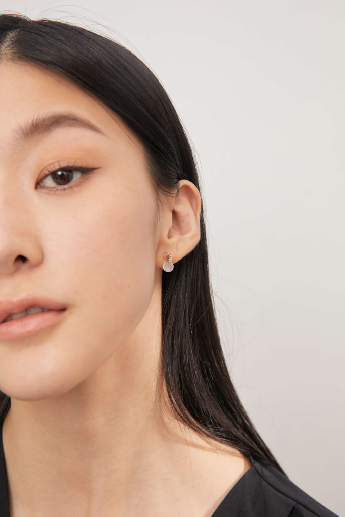 Eco安珂飾品，韓國耳環，夾式耳環，小耳環，矽膠夾耳環，透明耳環