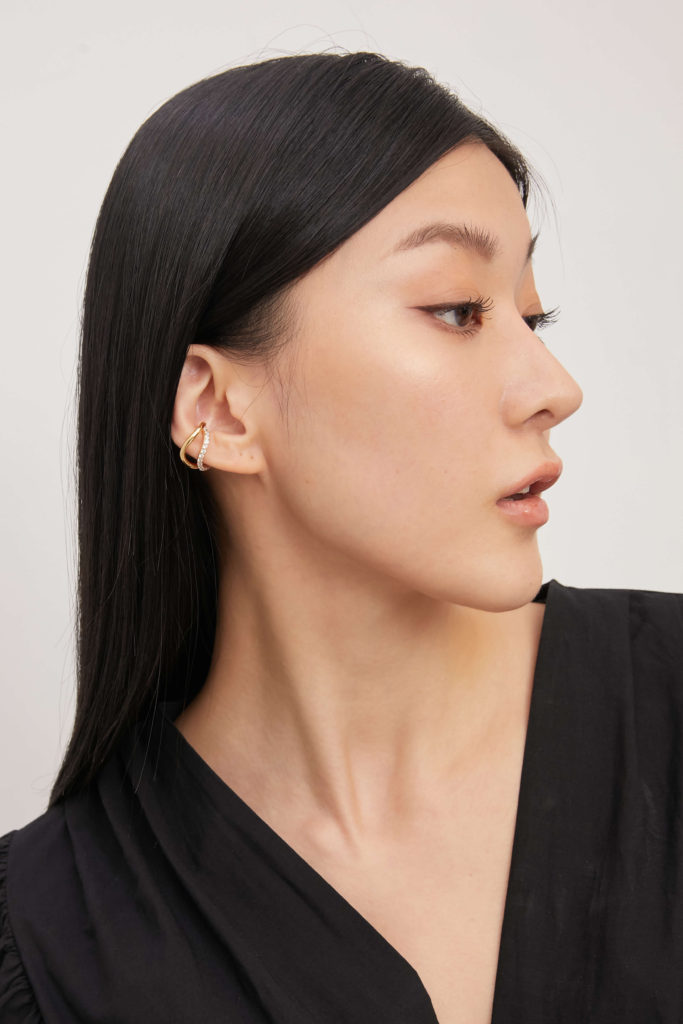 Eco安珂飾品,韓國耳環,韓國耳骨夾,夾式耳環,耳骨夾,耳釦,耳骨耳環,耳窩耳環,鑽耳骨夾