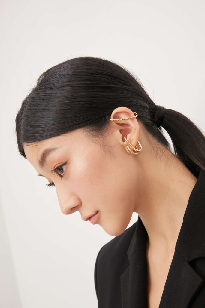 Eco安珂飾品，韓國耳環，夾式耳環，耳骨夾，飾品搭配 