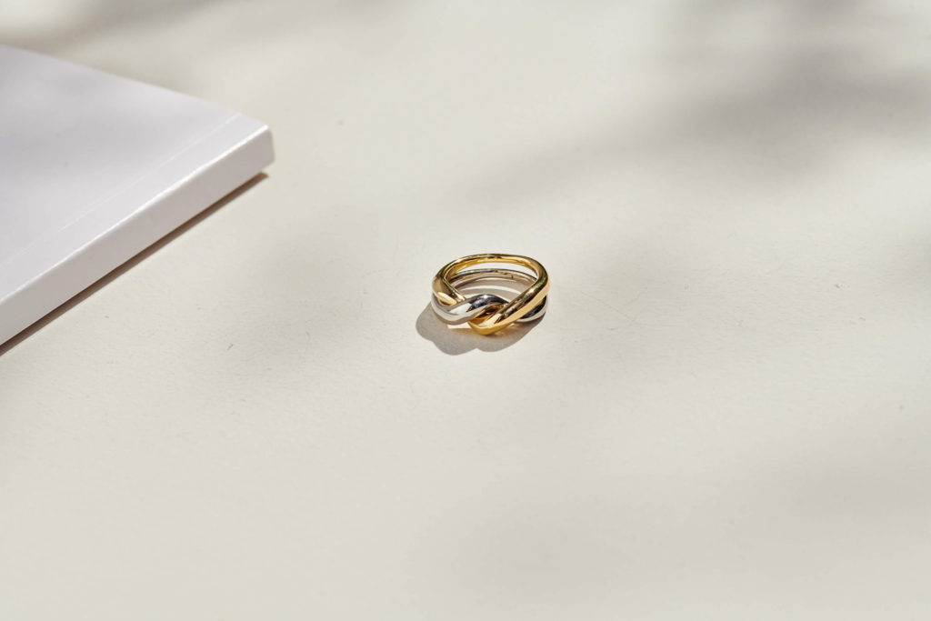 金銀飾品，韓國飾品，金銀雙色飾品，Eco安珂，戒指