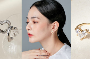 Eco安珂飾品，韓國耳環，夾式耳環，愛心耳環，愛心飾品，愛心耳骨夾，情人節禮物