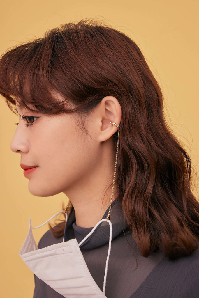 Eco安珂飾品，韓國耳環，夾式耳環，耳骨夾，耳釦，口罩鍊