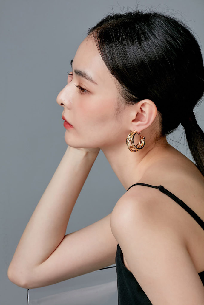 Eco安珂飾品，韓國耳環，圈圈耳環，圓圈耳環