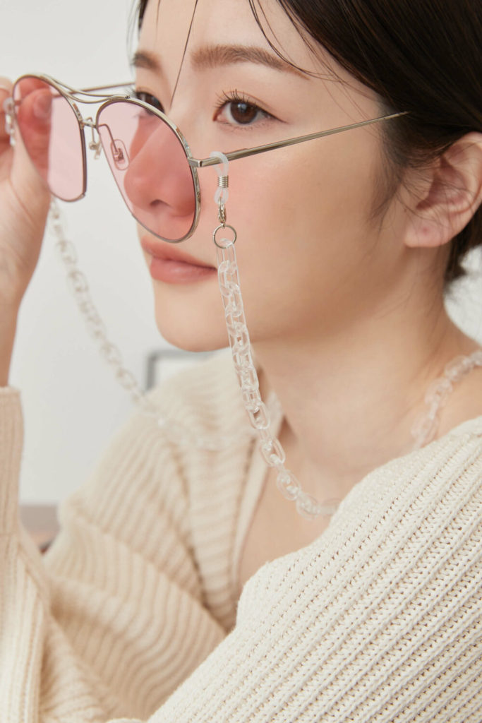 透明耳環，透明戒指，透明感飾品，韓國飾品，ECO安珂，透明鎖鏈