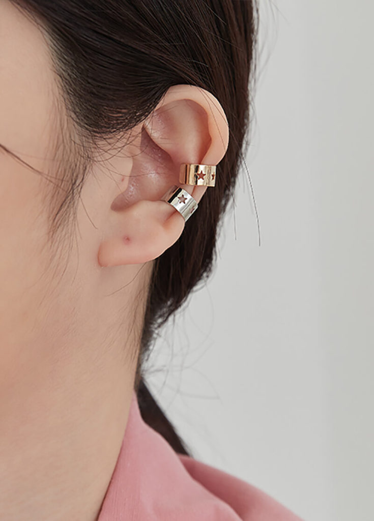 Eco安珂飾品，韓國耳環，耳骨耳環