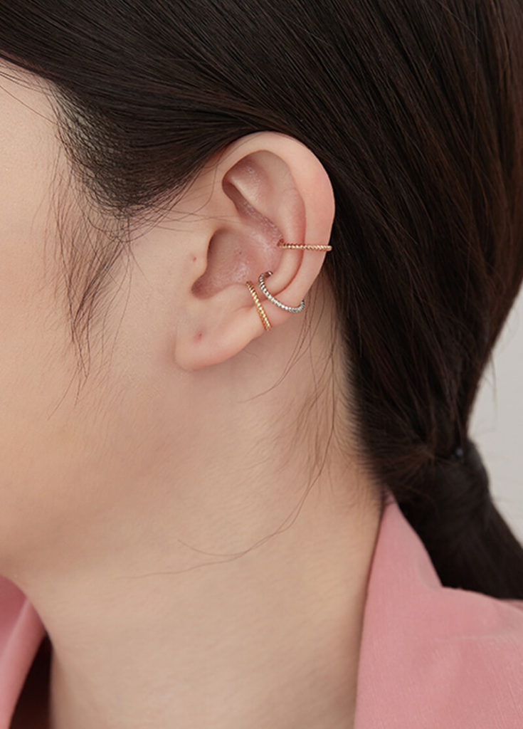 Eco安珂飾品，韓國飾品，耳骨耳環 ，耳骨夾