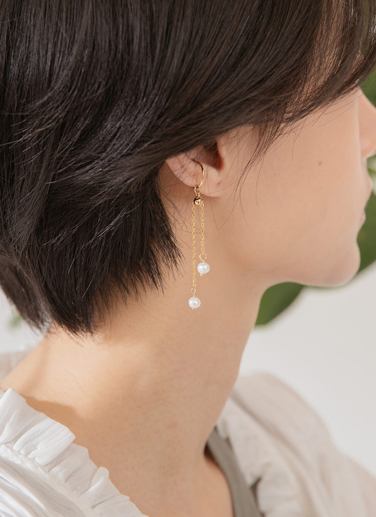 垂墜耳環，耳骨夾，耳骨耳環，韓國飾品，eco安珂