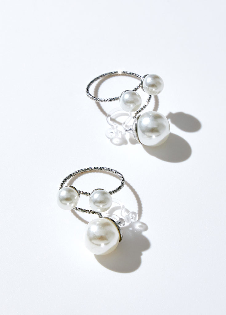 珍珠飾品，珍珠耳環