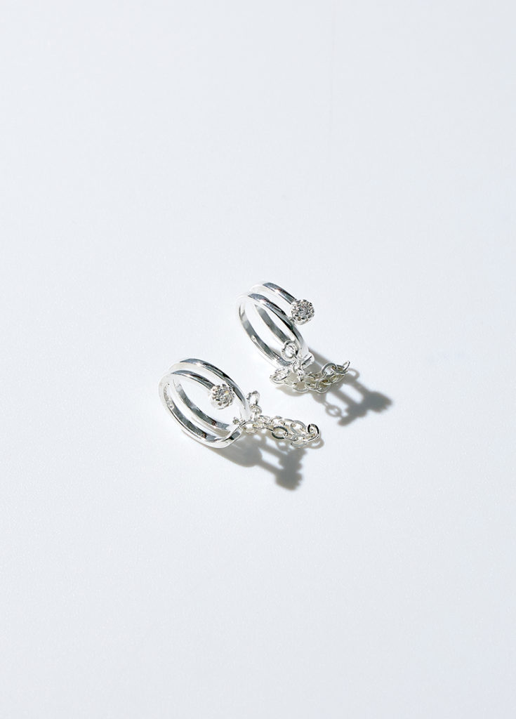 Eco安珂飾品，韓國耳環，925純銀飾品，925純銀耳骨夾，純銀飾品