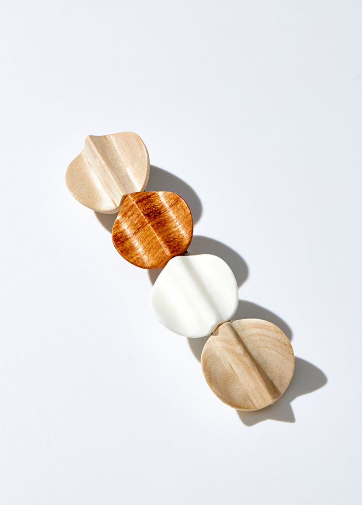 髮夾，髮飾，韓國髮飾，木頭髮夾