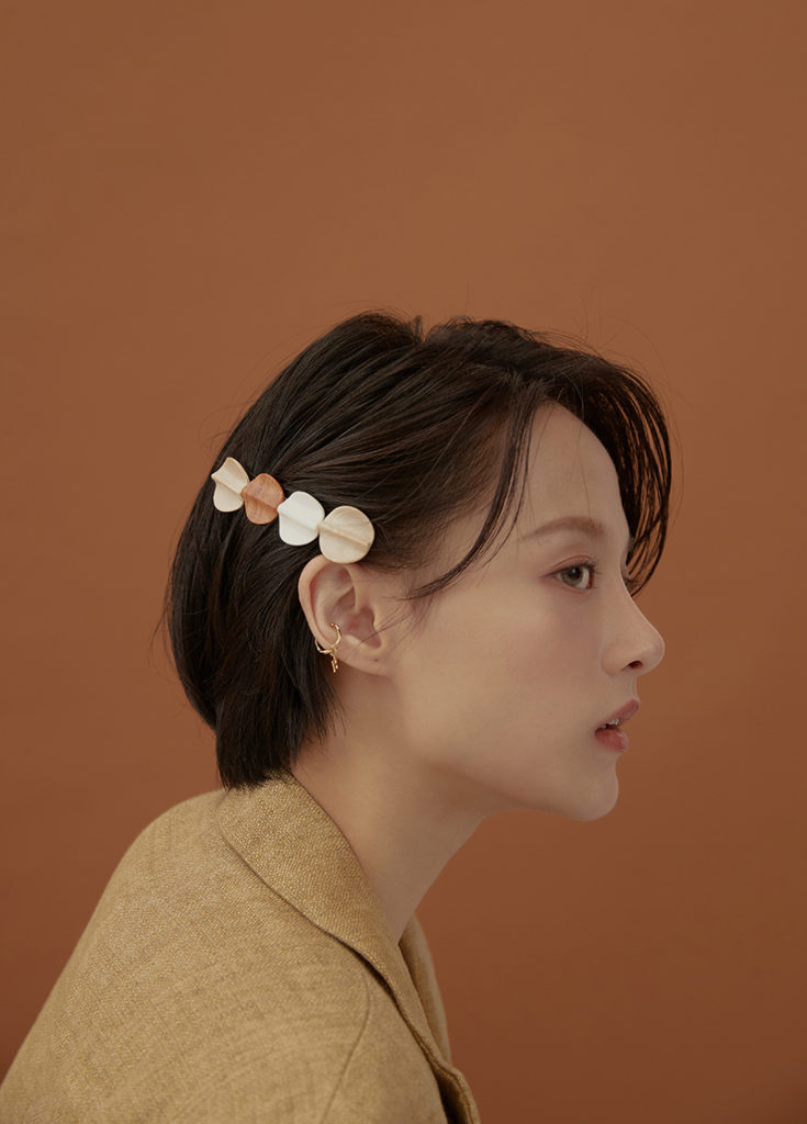 髮夾，髮飾，韓國髮飾，木頭髮夾