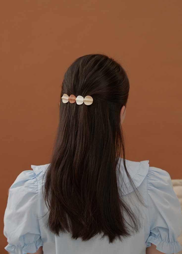 髮夾，髮飾，韓國髮飾，木頭髮夾