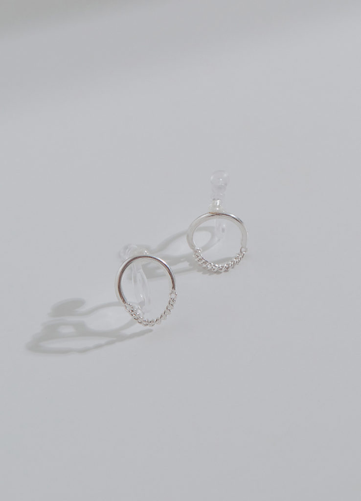 韓國飾品，Eco安珂，純銀耳環，小耳環