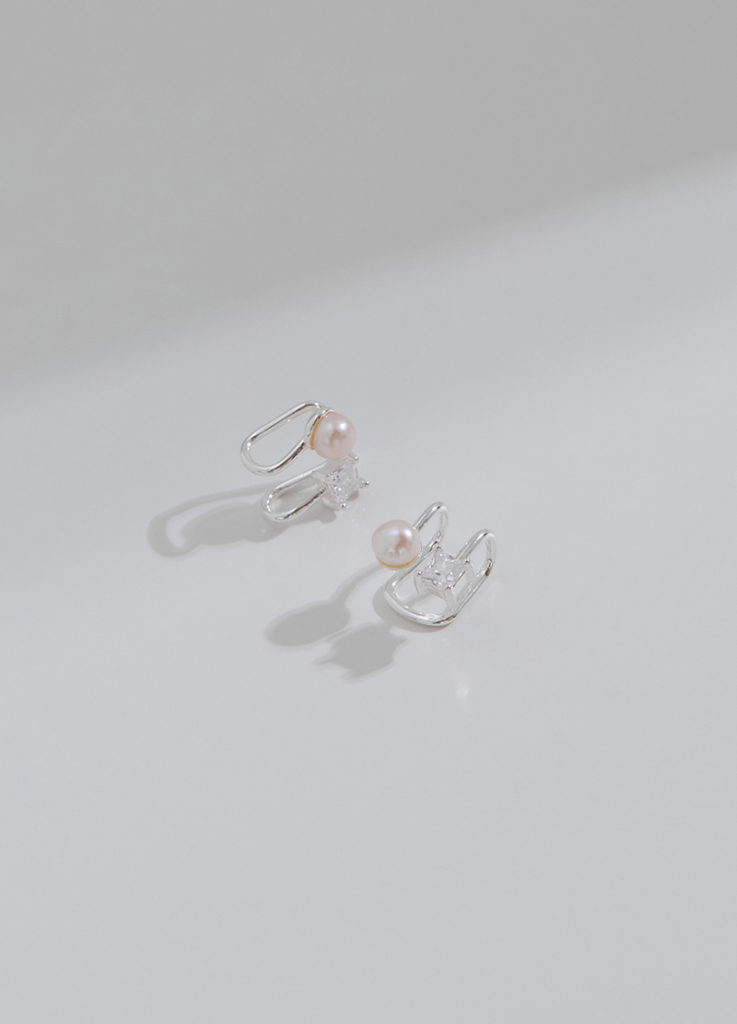 小飾品，韓國飾品，Eco安珂，純銀耳環，耳骨夾