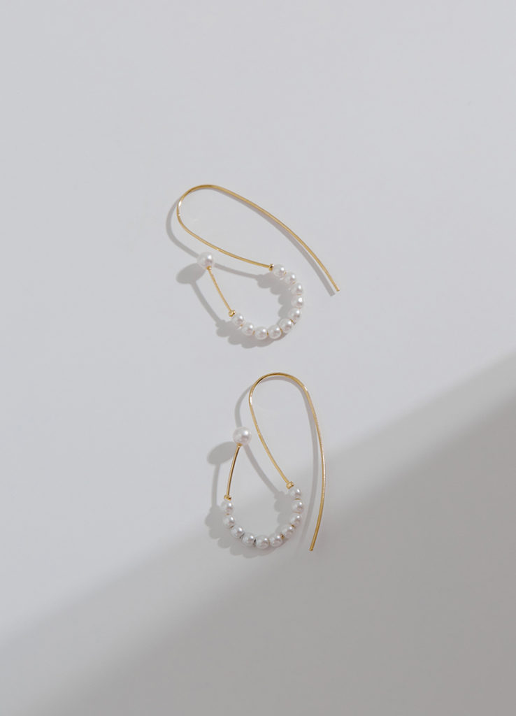 Eco安珂飾品，韓國耳環，OL耳環，珍珠耳環