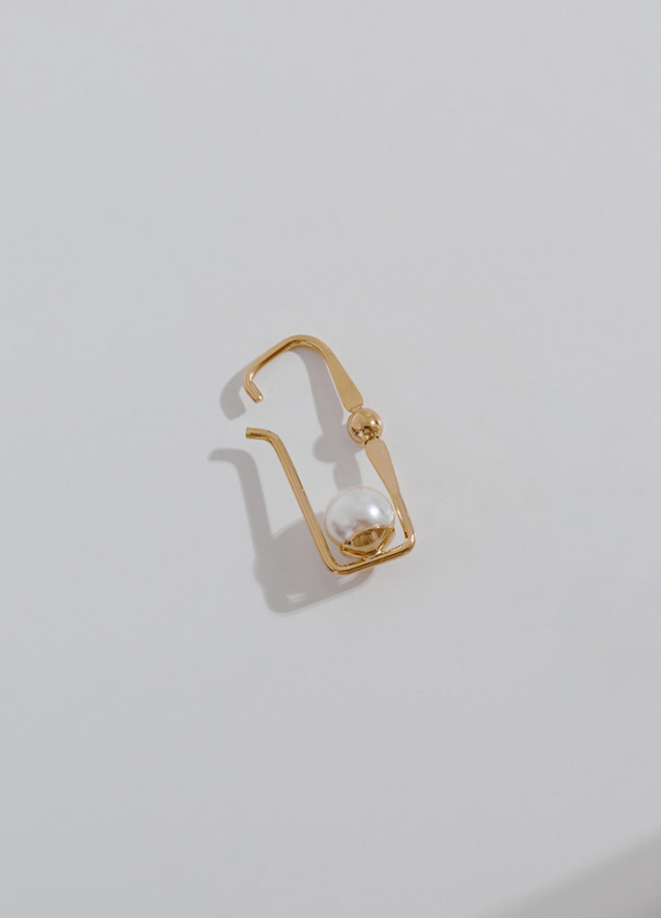 Eco安珂飾品，韓國耳環，夾式耳環，OL耳環，珍珠耳環，珍珠耳骨耳環