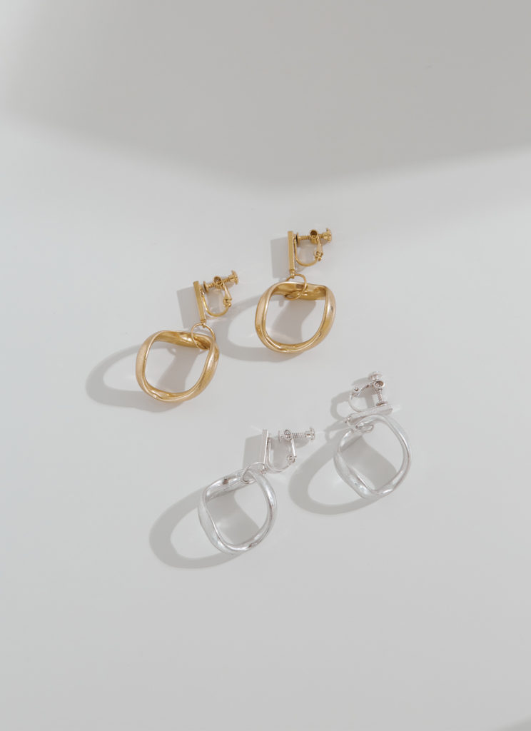 eco安珂飾品，韓國飾品，霧面耳環，垂墜耳環