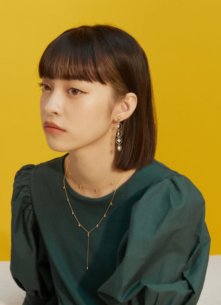 珍珠耳環，垂墜耳環，過年穿搭，韓國飾品
