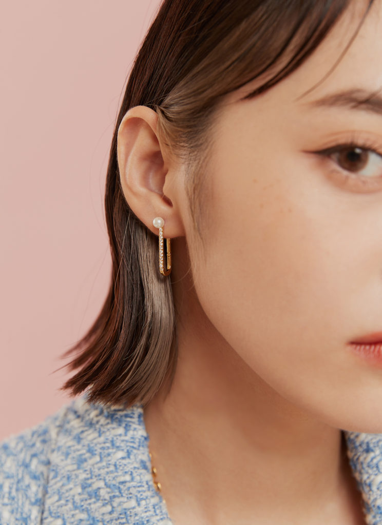 Eco安珂飾品，韓國耳環，OL耳環，微華麗耳環，珍珠耳環