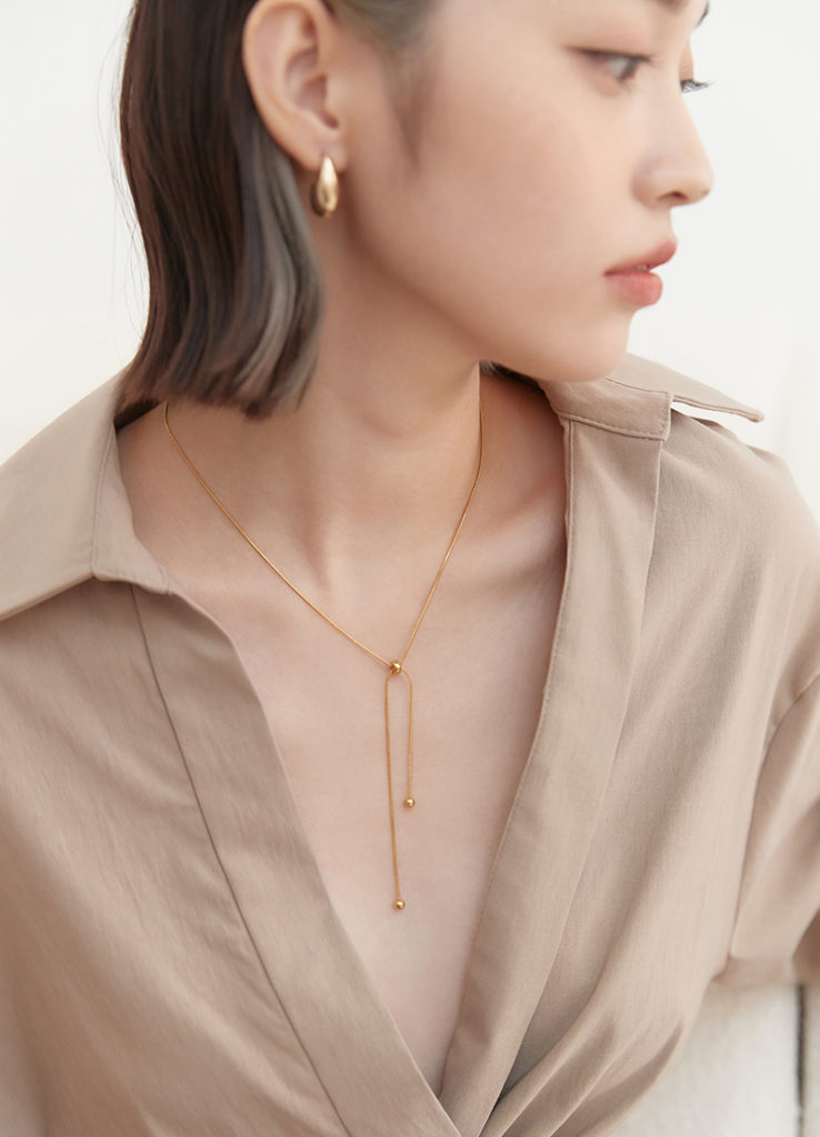 Eco安珂飾品,韓國飾品,項鍊,鎖骨鍊,Y字項鍊