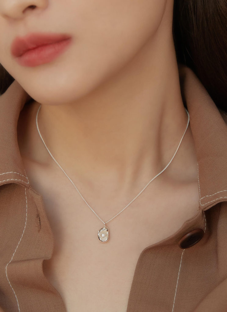 Eco安珂飾品，韓國飾品，項鍊，鎖骨鍊，純銀項鍊