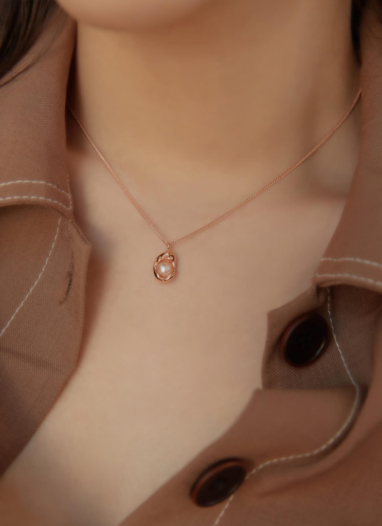 Eco安珂飾品，韓國飾品，項鍊，鎖骨鍊，純銀項鍊