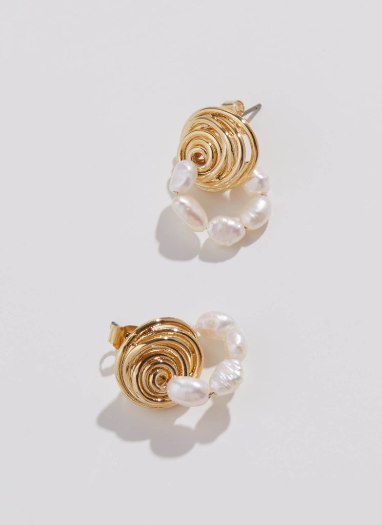 母親節禮物，Eco安珂，韓國飾品，珍珠耳環