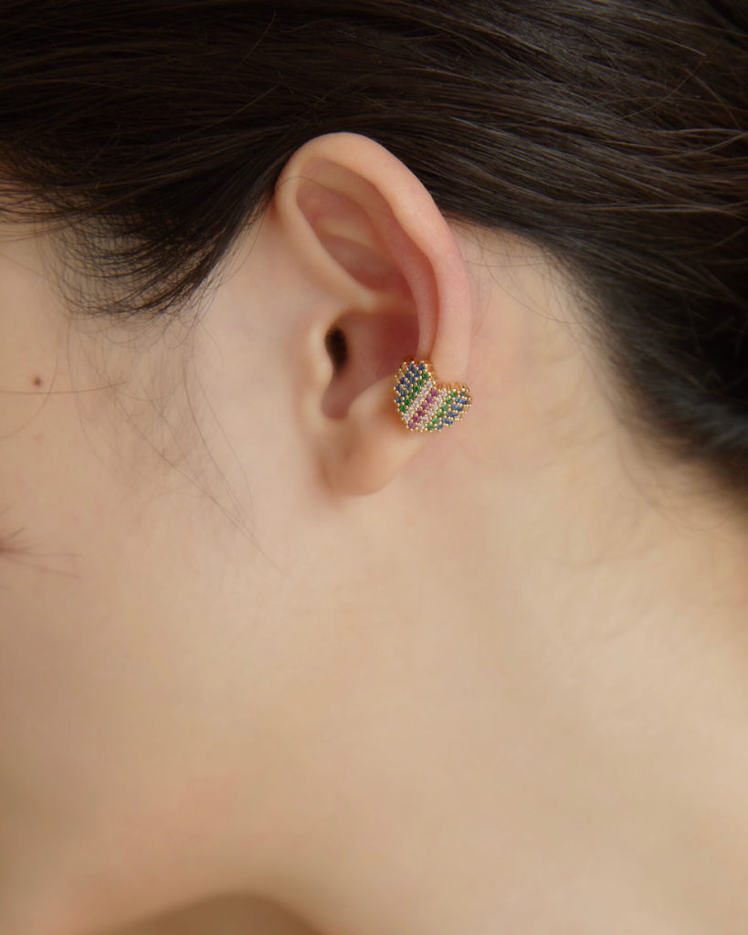 Eco安珂，韓國飾品，耳環，夾式耳環，耳骨耳環ㄒ