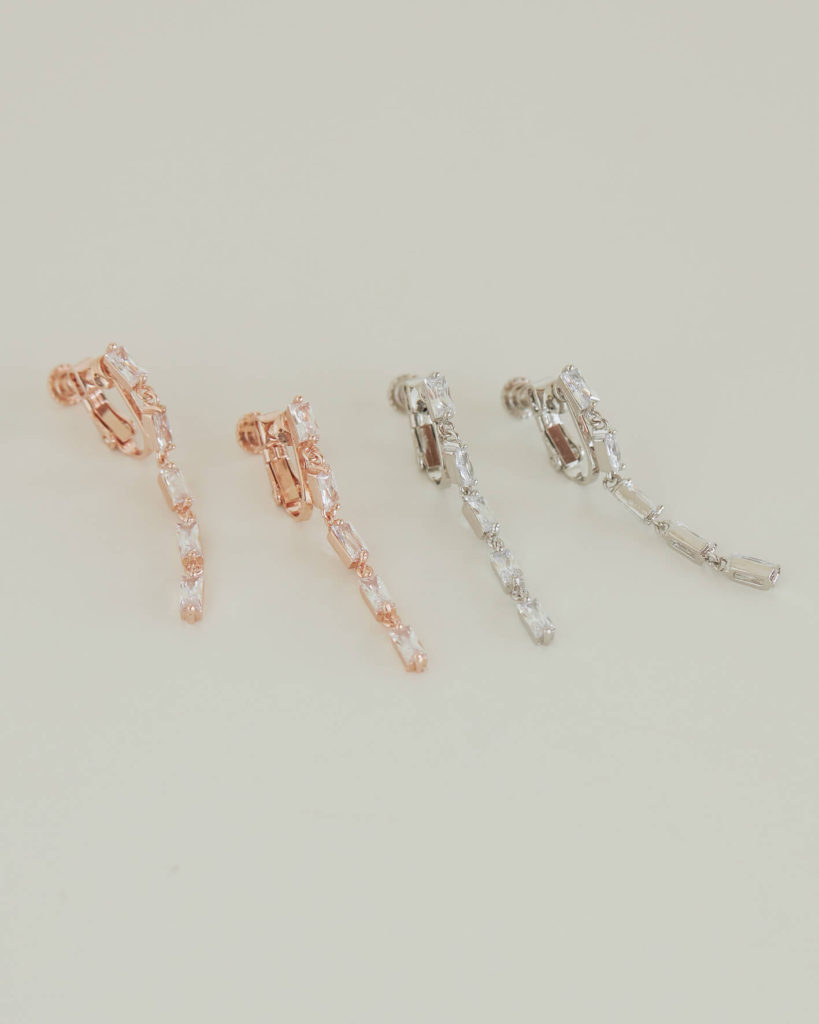 Eco安珂，韓國飾品，耳環，夾式耳環，垂墜耳環