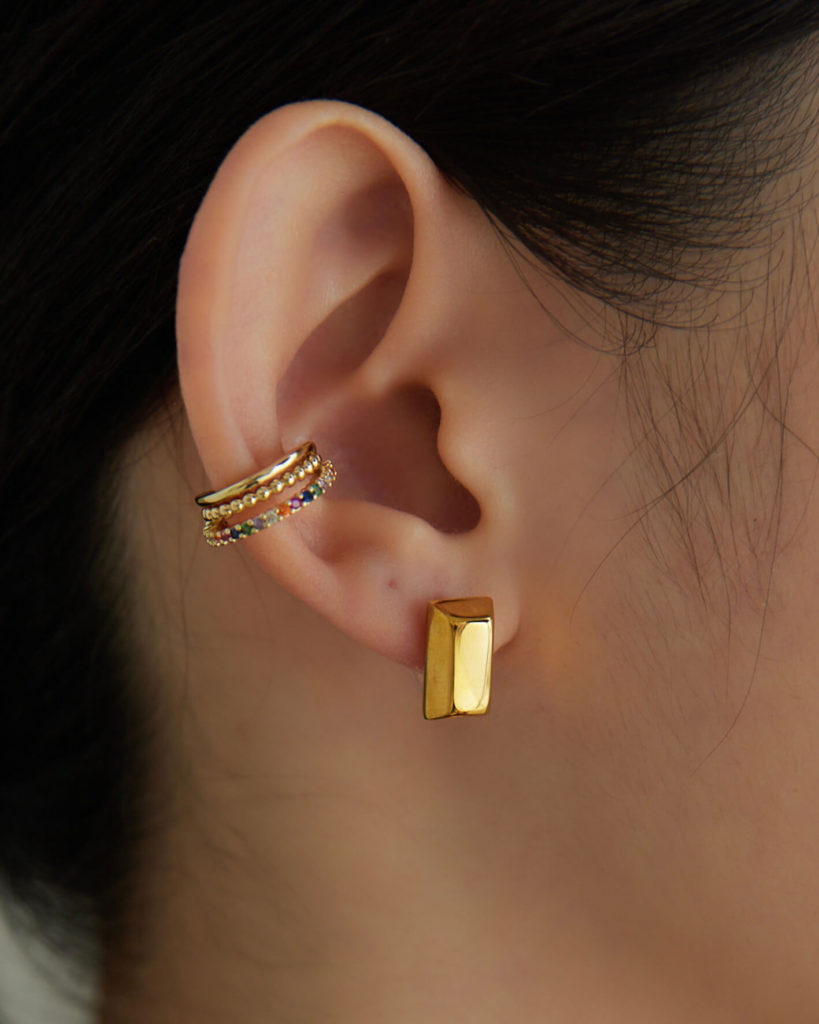 Eco安珂，韓國飾品，珍珠耳環，耳環，夾式耳環，新年穿搭 