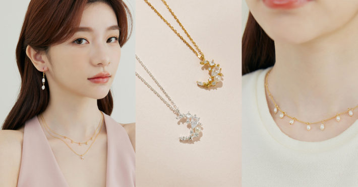 Eco安珂，韓國飾品，項鍊，純銀項鍊，珍珠項鍊，鎖骨鍊 Eco安珂，韓國飾品，項鍊，純銀項鍊，珍珠項鍊，鎖骨鍊
