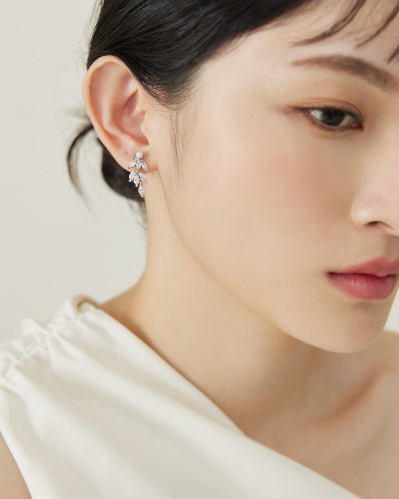 Eco安珂，韓國飾品，垂墜耳環，珍珠耳環，結婚飾品