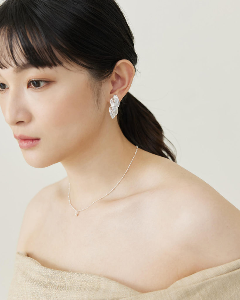 Eco安珂，韓國飾品，耳環，夾式耳環，銀色耳環