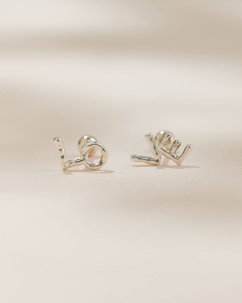 Eco安珂飾品，韓國飾品，925純銀耳骨釘，925純銀耳環，純銀耳骨釘